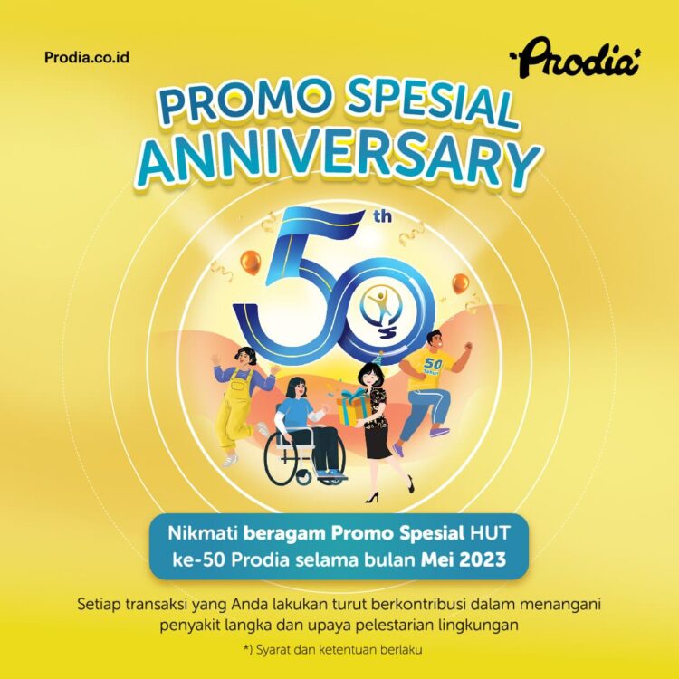 Golden years, golden deals untuk sehat bersama prodia Golden years, golden deals: prodia menegaskan komitmennya untuk berkontribusi pada kebutuhan layanan kesehatan presisi untuk indonesia.