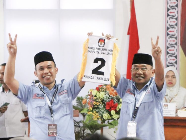 Paslon anton-benny menggenggam nomor urut 2 untuk kesejahteraan simalungun: serukan kampanye damai Paslon anton-benny menggenggam nomor urut 2 untuk kesejahteraan simalungun: serukan kampanye damai