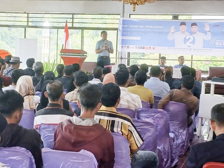 Dukungan dari kampung halaman jadi kekuatan paslon anton saragih-benny sinaga di pilkada simalungun
