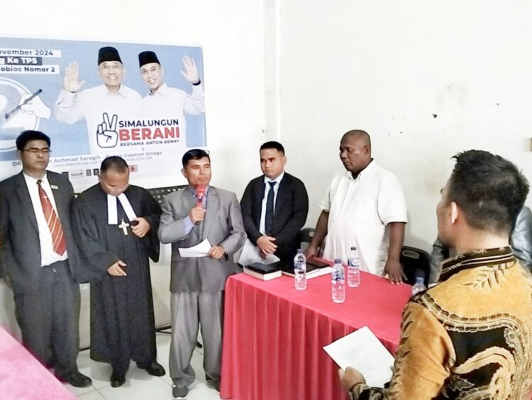 Dukungan toga sinaga menguatkan langkah anton-benny