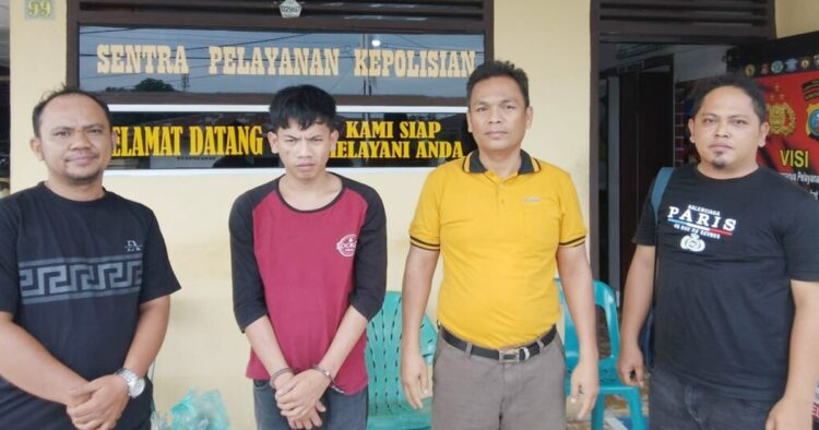 Pelaku pencurian warung