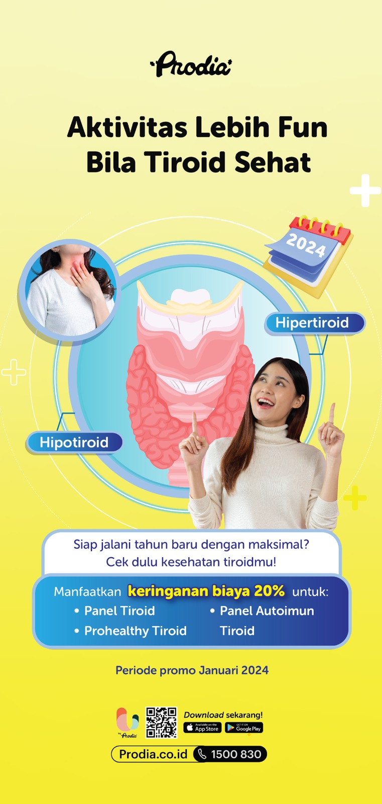 Jangan biarkan gangguan tiroid ganggu aktivitasmu Jangan biarkan gangguan tiroid ganggu aktivitasmu