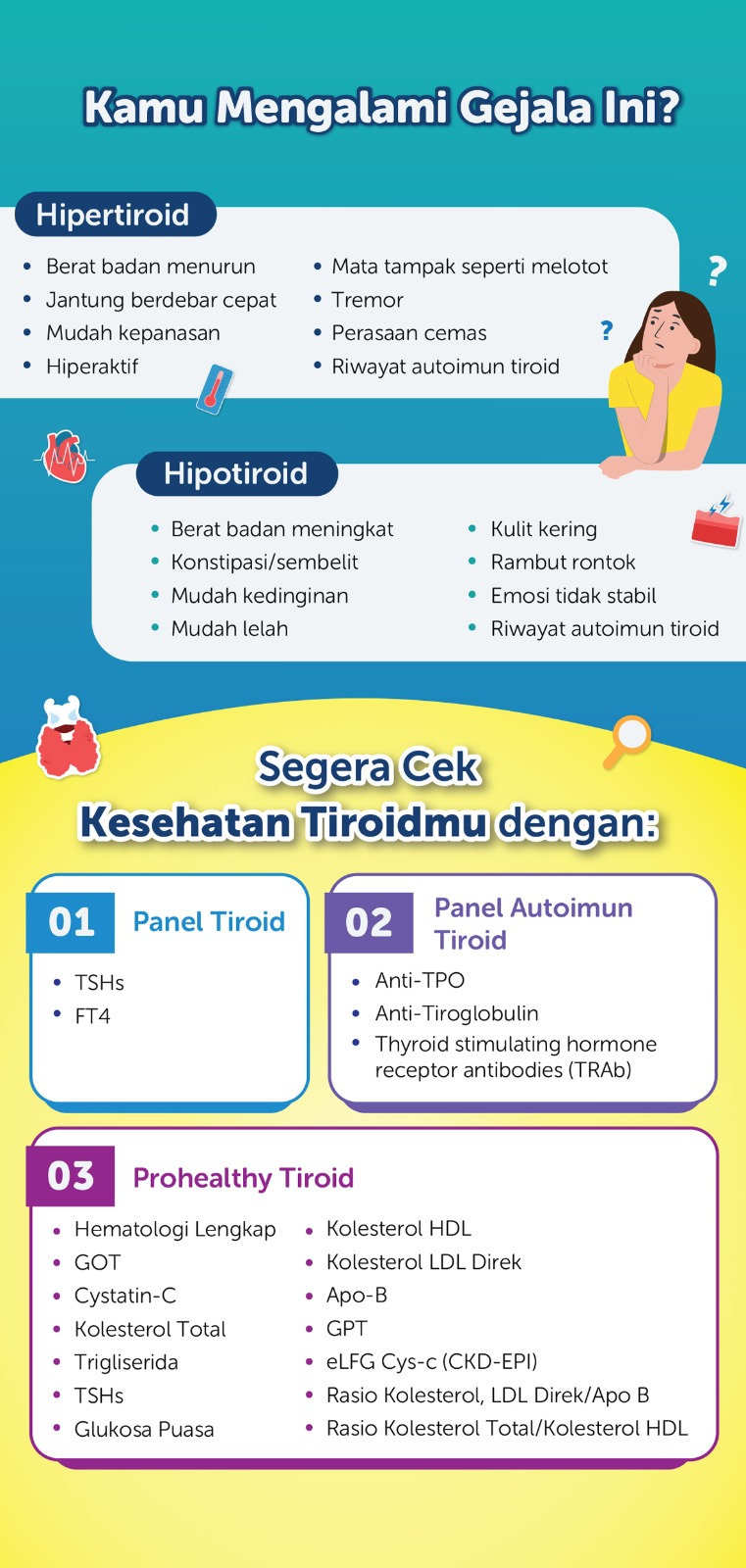 Jangan biarkan gangguan tiroid ganggu aktivitasmu Jangan biarkan gangguan tiroid ganggu aktivitasmu