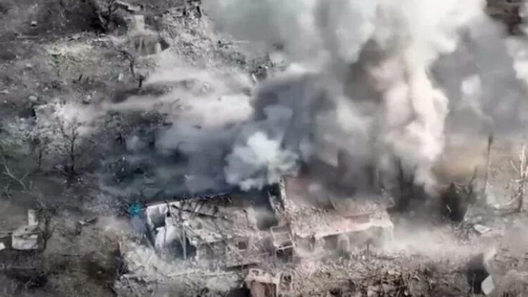 Tentara rusia tewas terkena tembakan sendiri usai menyerah di andriivka