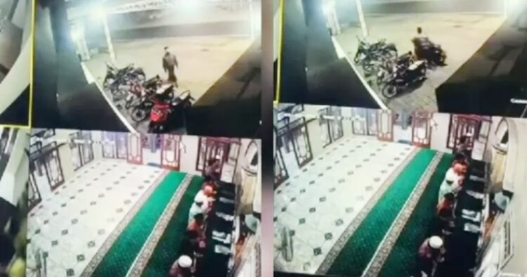 Motor polisi digasak maling