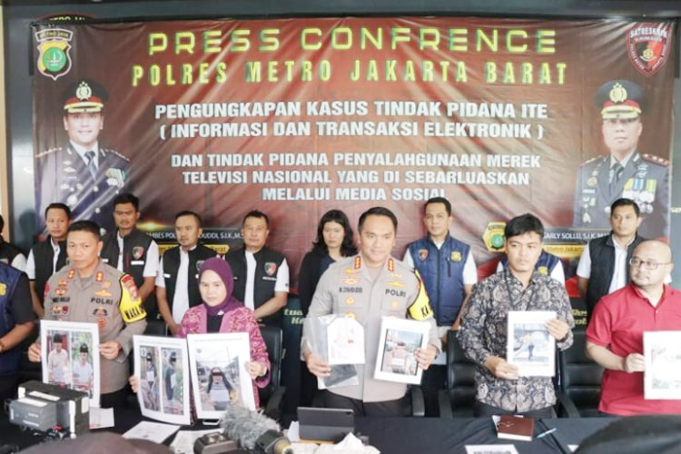 Selebriti tiktok vicky kalea terlibat kasus hukum akibat parodi 'jasa bikin anak keliling'
