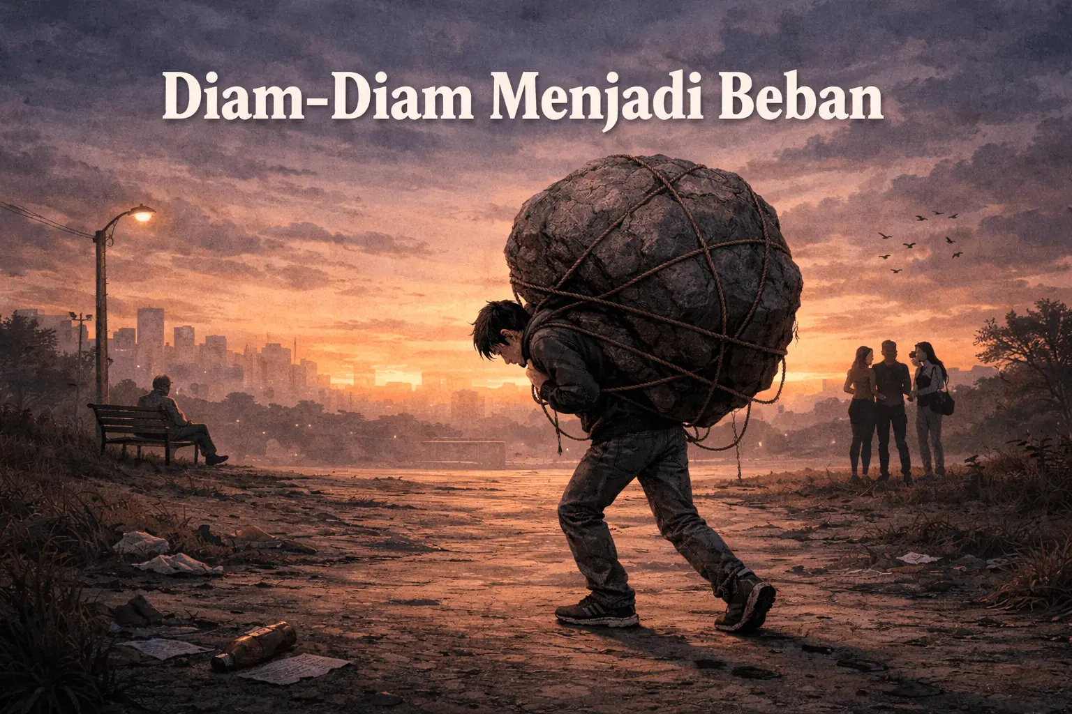 Diam-diam menjadi beban