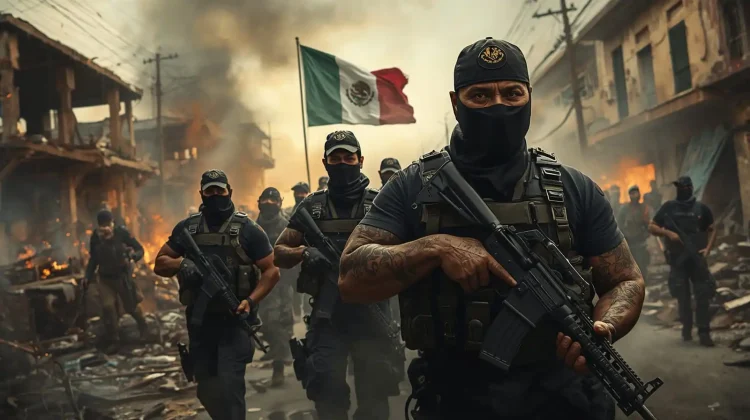 Kematian “el mencho” picu kekerasan besar, tawaran kartel viral: hadiah rp20-25 juta per nyawa tentara meksiko