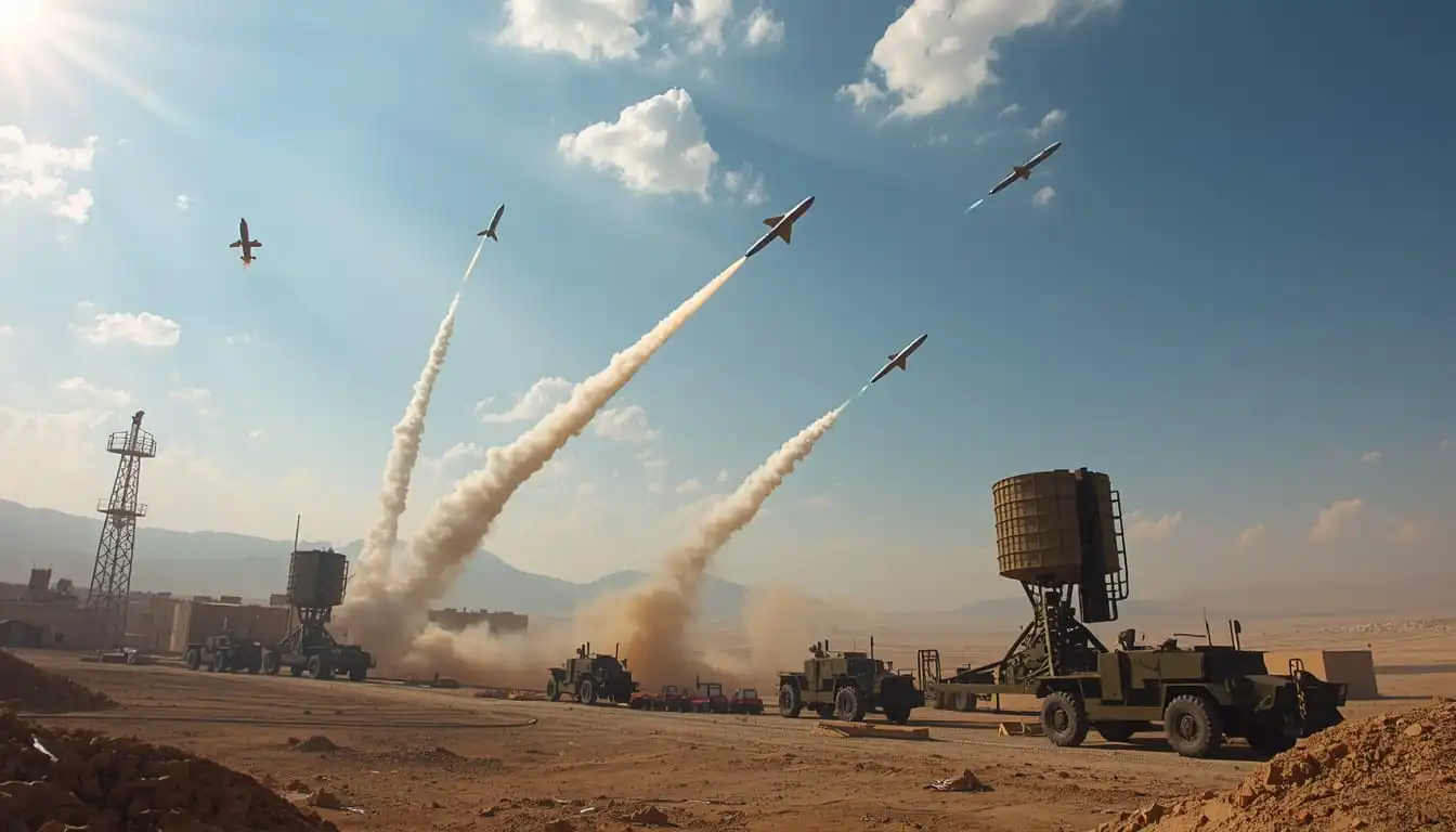 Babak belur! Iron dome masih dihujani rudal iran tanpa henti hingga tak berfungsi