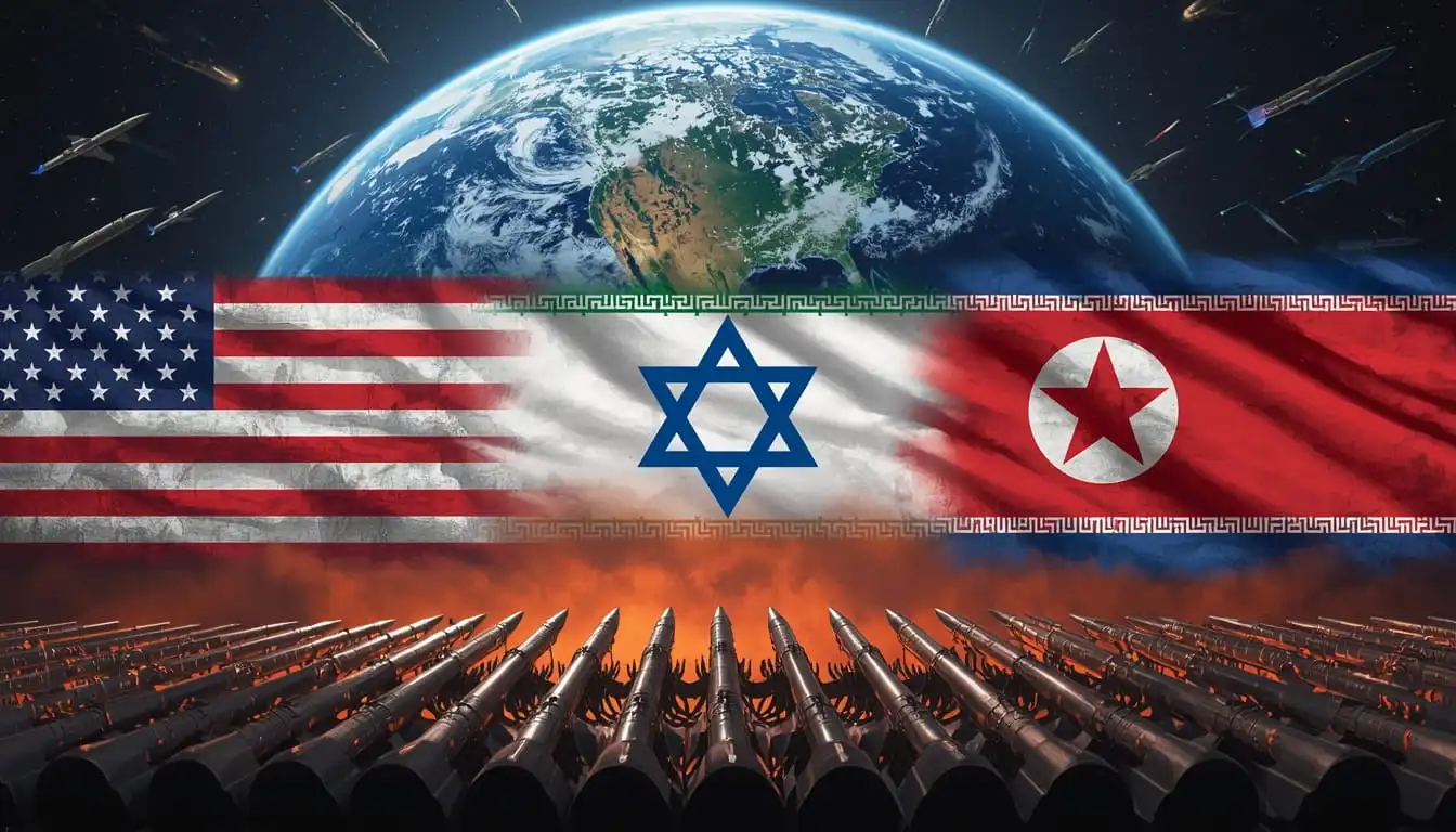 Rudal israel disebut mengenai gedung pejabat korea utara di iran