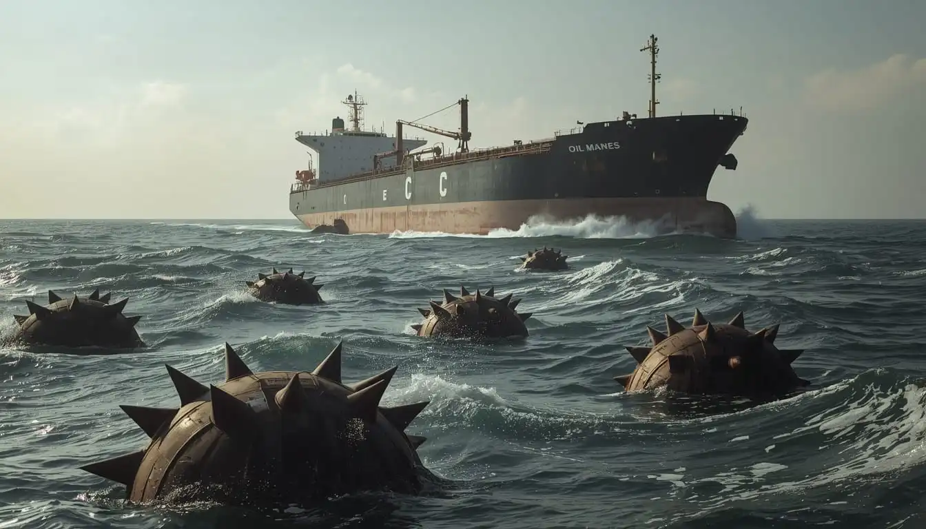 Iran diduga mulai tebar ranjau laut di selat hormuz, harga minyak bisa meledak!