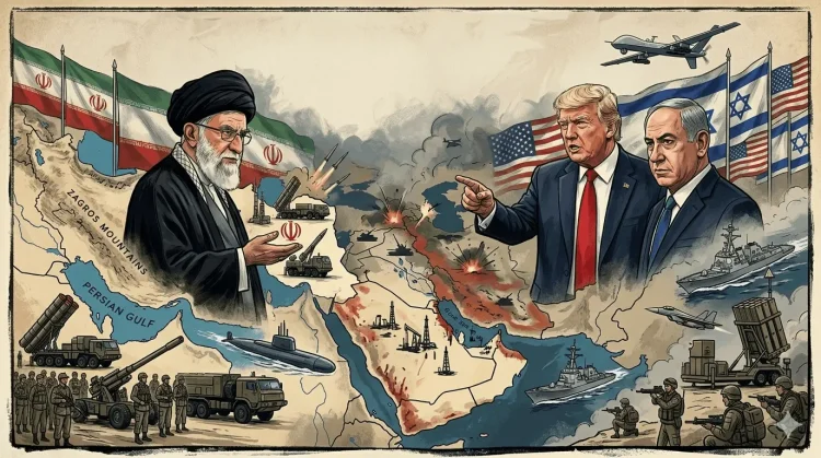 10 negara ikut "ketiban sial" gara-gara as–israel serang iran, indonesia termasuk yang kena getahnya Serangan as dan israel ke iran memicu efek domino di timur tengah. Sedikitnya 10 negara ikut terdampak, dari bahrain hingga lebanon. Indonesia juga disebut berpotensi terkena dampak krisis energi global.
