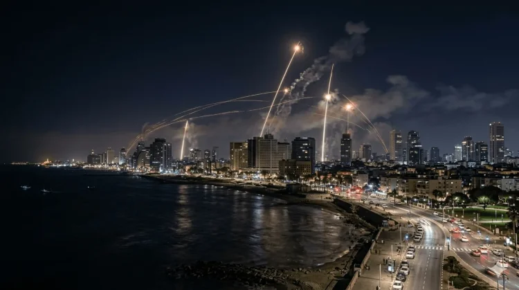 Rudal iran makin ugal-ugalan, tel aviv bak neraka: ledakan 24 jam nonstop hantam kota