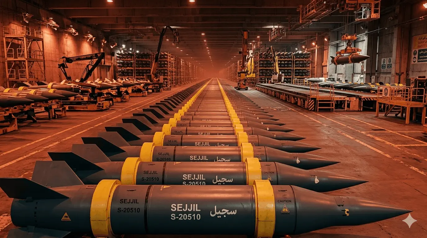 Iran pamer stok rudal sejjil, jumlahnya disebut tak terhitung!