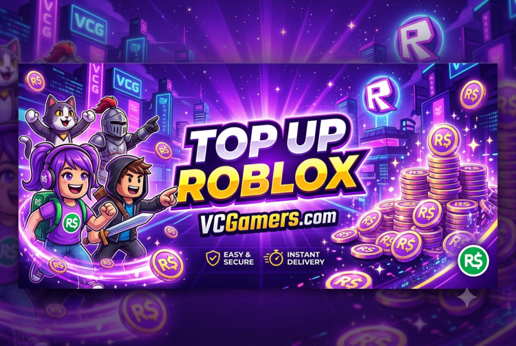 Top up roblox makin praktis, ini cara beli robux di vcgamers dan pilihan pembayarannya